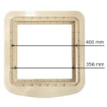 Adapter aus Kunststoff für Dachklimaanlagen