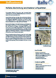 Titelbild für weitere Informationen Download zu Luftschott Stoffaustausch