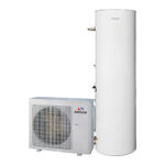 Set kombinierbare Außeneinheit und Warmwasserbereiter