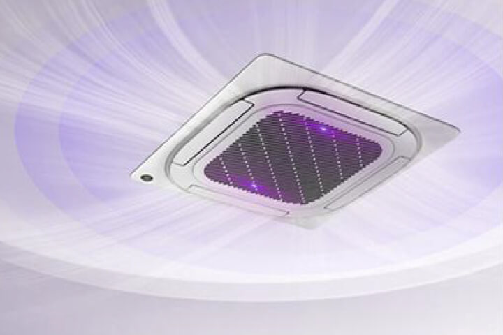 Deckenkassette mit UV-Luftreinigung, Nnachrüstung