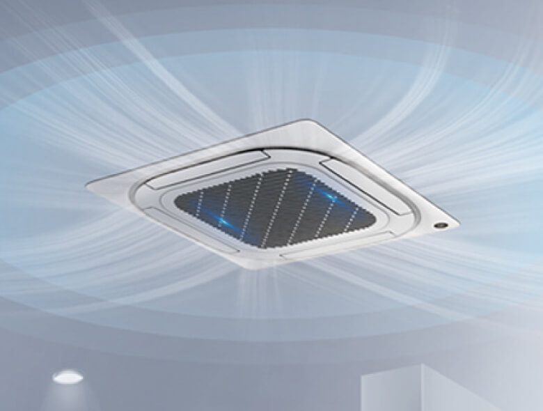 UV-Nachrüst-Set für Klimaanlagen Deckenkassetten und Fan Coil-Geräte - Luft-Sterilisation, antivirale Raumluft