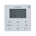Steuerung Fernbedienung Sinclair Klimageräte, Kaltwassergeräte, Wandinnengeräte