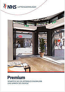 Optimales Raumklima und sparen Sie Energie mit einem Luftschleier