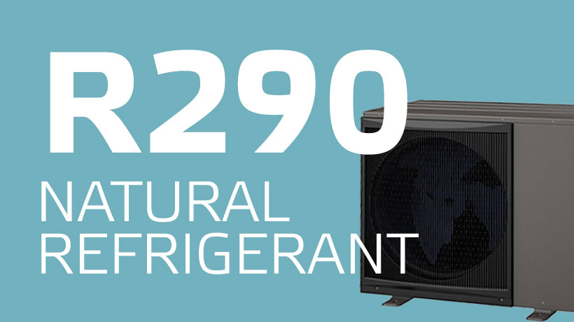 YUKON Wärmepumpe mit R290 – leise, effizient und umweltfreundlich mit natürlichem Kältemittel Propan