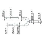 Abzweiger Leitungsverlegung Geräteanschluss