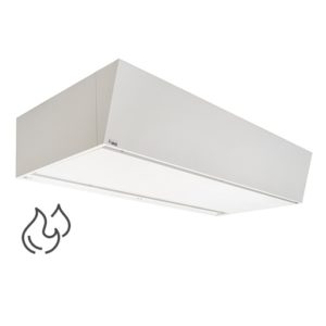 Superior XL 4-300W EC-Luftschleier mit Warmwasserheizregister 60/40 - inkl. Hand/Automatik-Steuerung