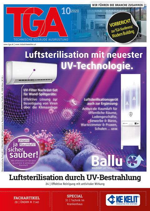 Luftsterilisation mit UV-Technologie für Klimaanlagen und als Insellösung