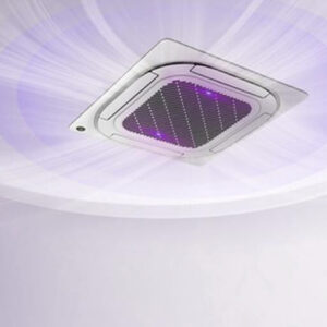 UV-Technologie für antivirale Raumluft über Deckenkassetten und Fan Coil-Geräte