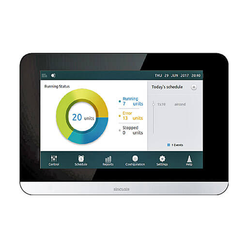 Zentrale Bedienungseinheit Controller für SDV Kommerzielle Klimaanlagen