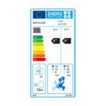 Energielabel Wärmepumpe A++ Sinclair SMH-160IRB Monoblock Inverter-Wärmepumpe