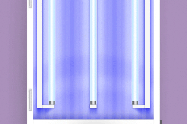 Luftserilisationsgerät und Luftreiniger - Funktionsweise zweite Phase UV-C-Strahlungseinheit